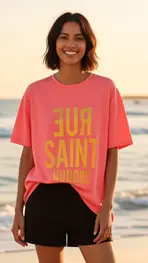 Garde-robe - T-shirt - Roze