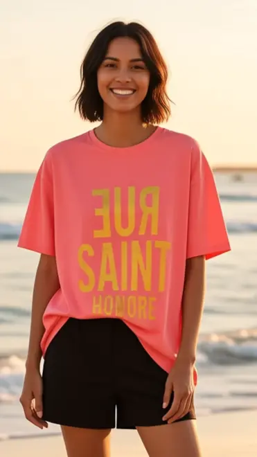 Garde-robe - T-shirt - Roze