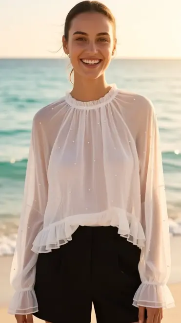 Garde-robe - Blouse - Wit