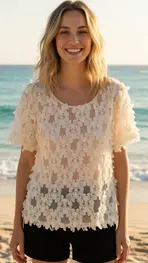 Garde-robe - Blouse - Beige
