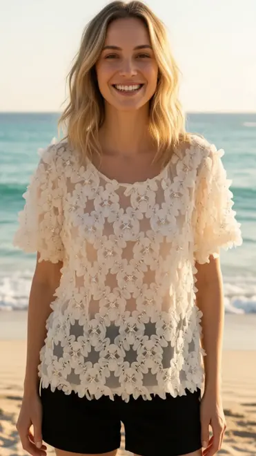 Garde-robe - Blouse - Beige
