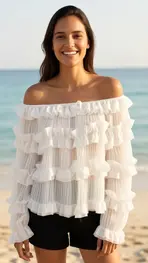 Garde-robe - Blouse - Wit