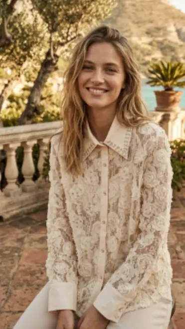 Garde-robe - Blouse - Beige
