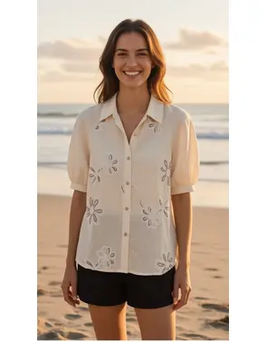 Garde-robe - Blouse - Beige