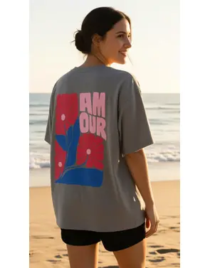 Garde-robe - T-shirt - Grijs