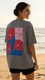 Garde-robe - T-shirt - Grijs