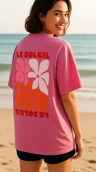 Garde-robe - T-shirt - Fushia