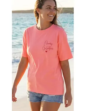 Garde-robe - T-shirt - Fluo oranje