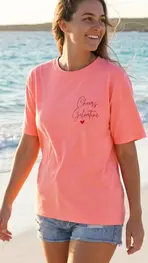 Garde-robe - T-shirt - Fluo oranje