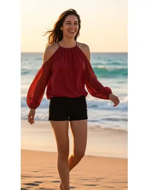 Garde-robe - Blouse - Rood