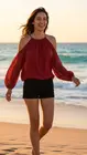 Garde-robe - Blouse - Rood