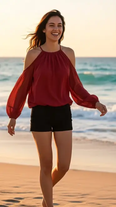 Garde-robe - Blouse - Rood