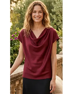 Garde-robe - Top - Bordeaux