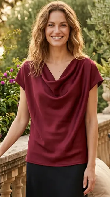 Garde-robe - Top - Bordeaux