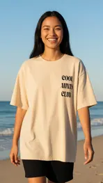 Garde-robe - T-shirt - Beige