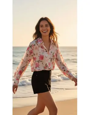 Garde-robe - Blouse - Ecru