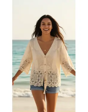 Garde-robe - Blouse - Beige