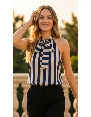 Garde-robe - Top - Marine