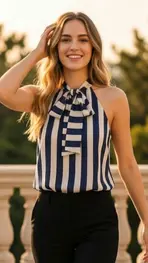 Garde-robe - Top - Marine