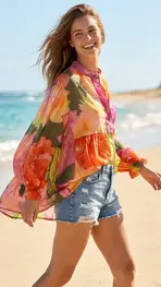 Garde-robe - Blouse - Kaki