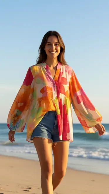 Garde-robe - Blouse - Ecru