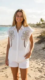 Garde-robe - Blouse - Wit