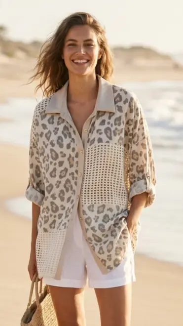 Garde-robe - Blouse - Beige