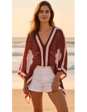 Garde-robe - Top - Bordeaux