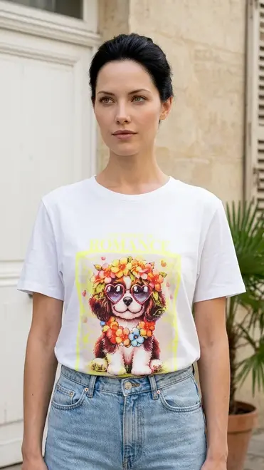 Garde-robe - T-shirt - Geel