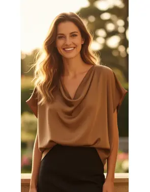 Garde-robe - Top - Bruin