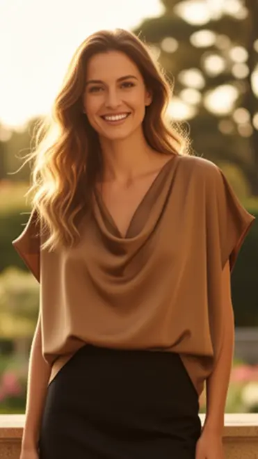 Garde-robe - Top - Bruin