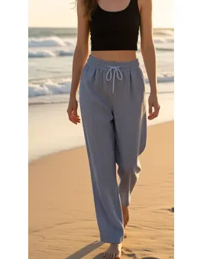 Garde-robe - Lange Broek - Blauw