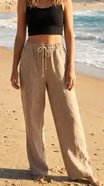Garde-robe - Lange Broek - Bruin