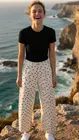 Garde-robe - Lange Broek - Bruin-wit