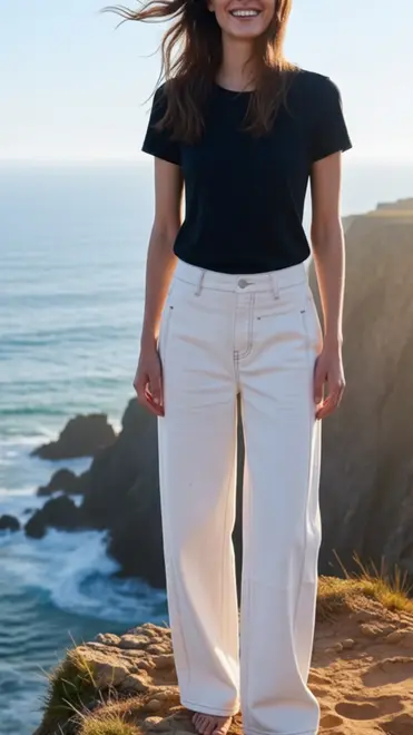Garde-robe - Lange Broek - Ecru