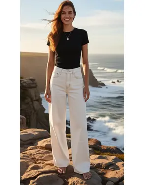 Garde-robe - Lange Broek - Ecru