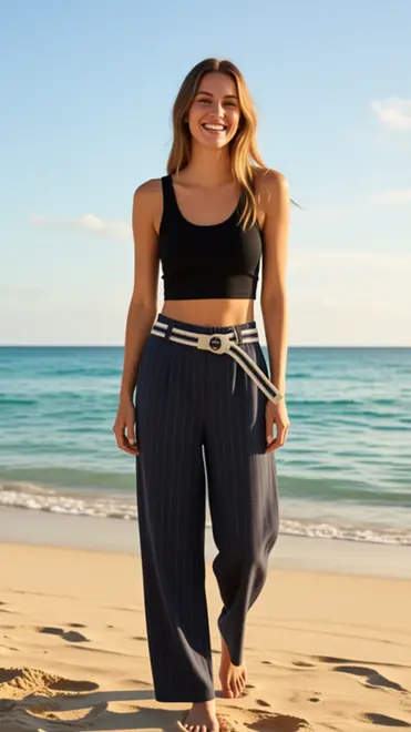 Garde-robe - Lange Broek - Donker jeans