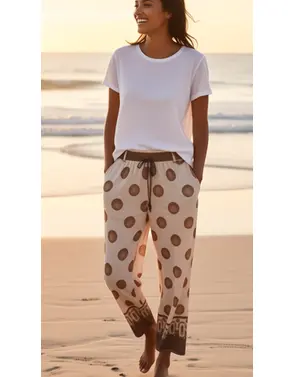 Garde-robe - Lange Broek - Beige
