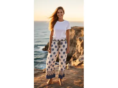 Garde-robe - Lange Broek - Blauw