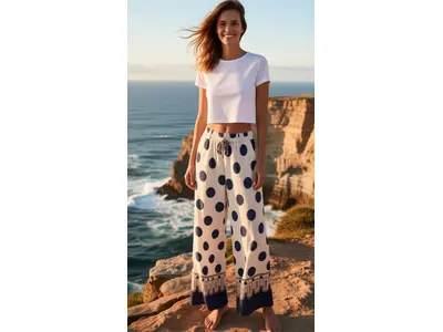Garde-robe - Lange Broek - Marine