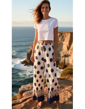 Garde-robe - Lange Broek - Marine