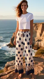 Garde-robe - Lange Broek - Marine