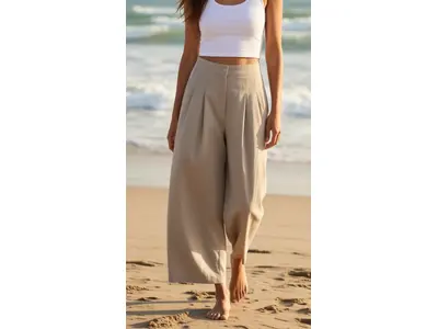 Garde-robe - Lange Broek - Taupe