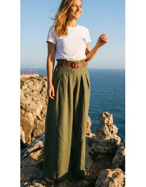 Garde-robe - Lange Broek - Kaki