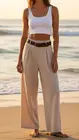 Garde-robe - Lange Broek - Beige