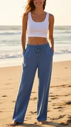 Garde-robe - Lange Broek - Jeans licht