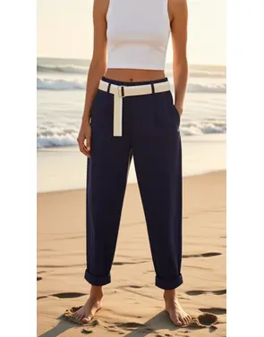 Garde-robe - Lange Broek - Marine