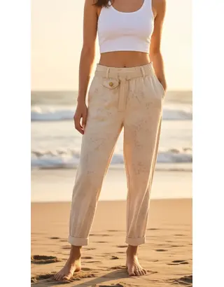 Garde-robe - Lange Broek - Beige