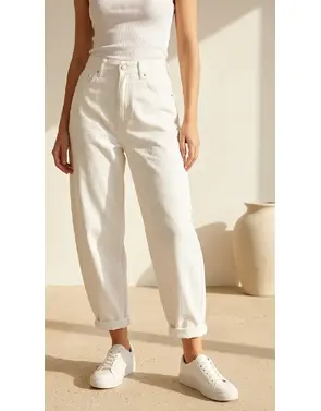 Garde-robe - Lange Broek - Ecru