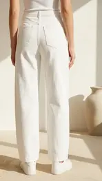 Garde-robe - Lange Broek - Ecru